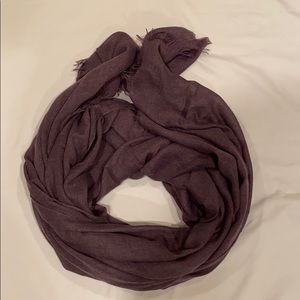 Lands End Purple Scarf